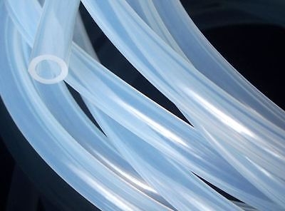 Transparent 3/16 ID x 5/16 OD 10' Length Fluorotherm Polymers Fluorostore F018137-10 Fractional FEP Tubing 3/16 ID x 5/16 OD 10 Length 